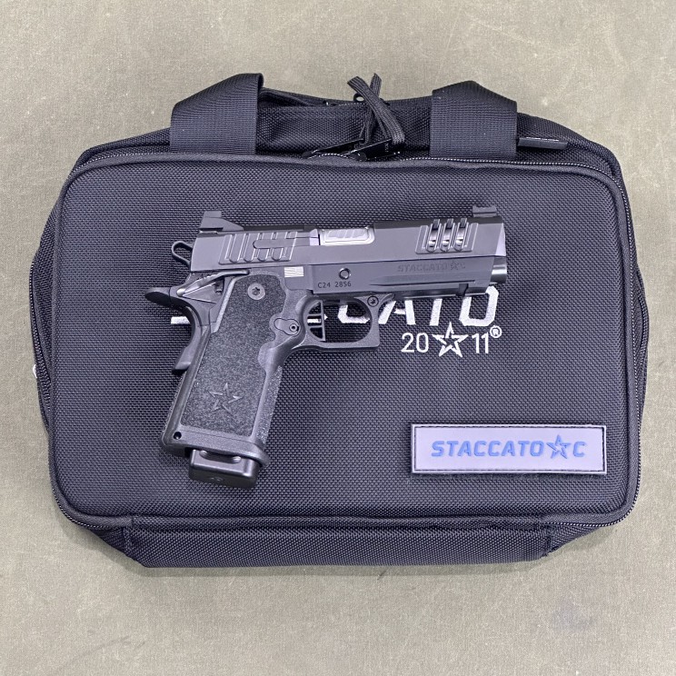 Staccato 2011 C Compact Grip Flat Trigger X-Series 9mm Staccato 2011 C Compact Grip Flat Trigger X-Series 9mm